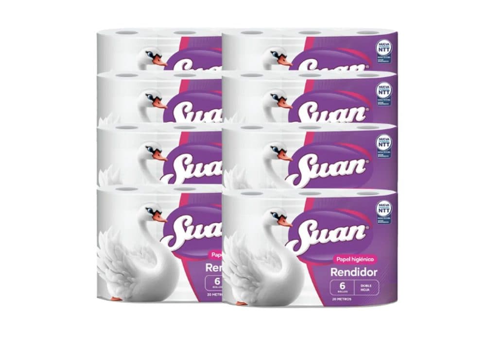 Manga papel hig. Swan Rendidor 20 mts (48 rollos)