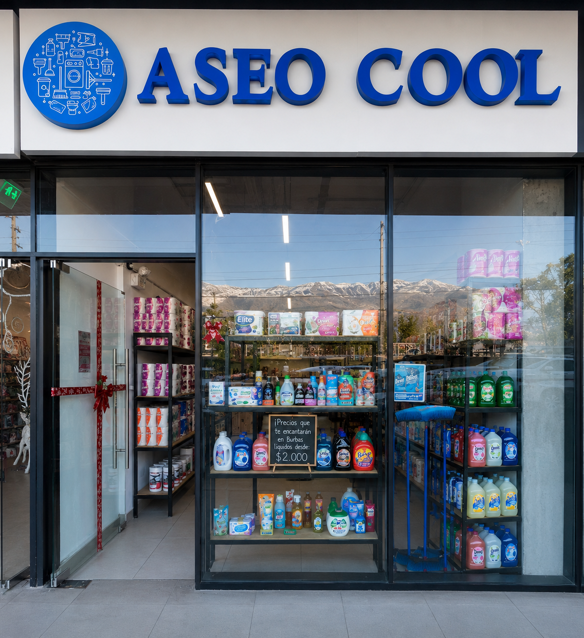 Tienda física de AseoCool en Av. Consistorial 5791, Peñalolén