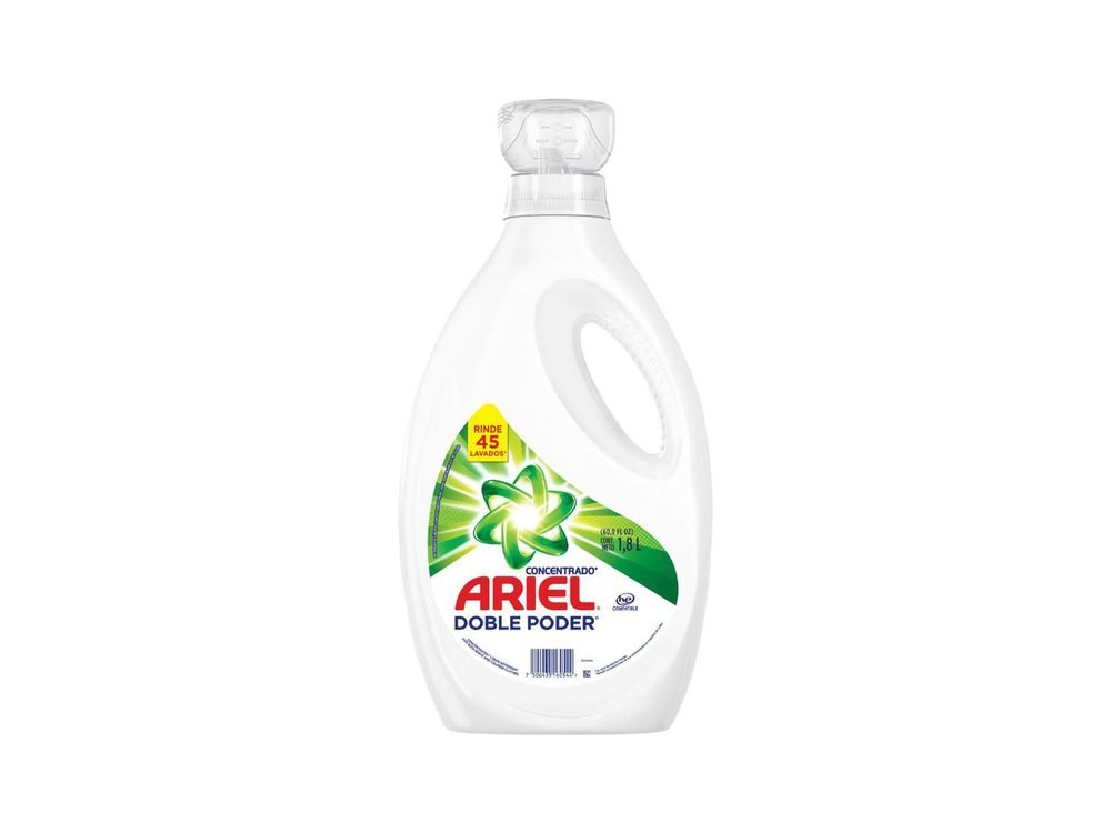 Detergente Líquido Ariel Doble Poder 1,8 litros