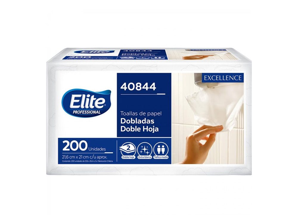 Toalla Interfoliada Doble Hoja 200 U
